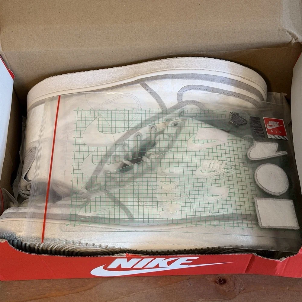Nike Vandal High Supreme AS QS Men's 11.5 Vast Grey-White Rare AQ0113-001 W/ Box